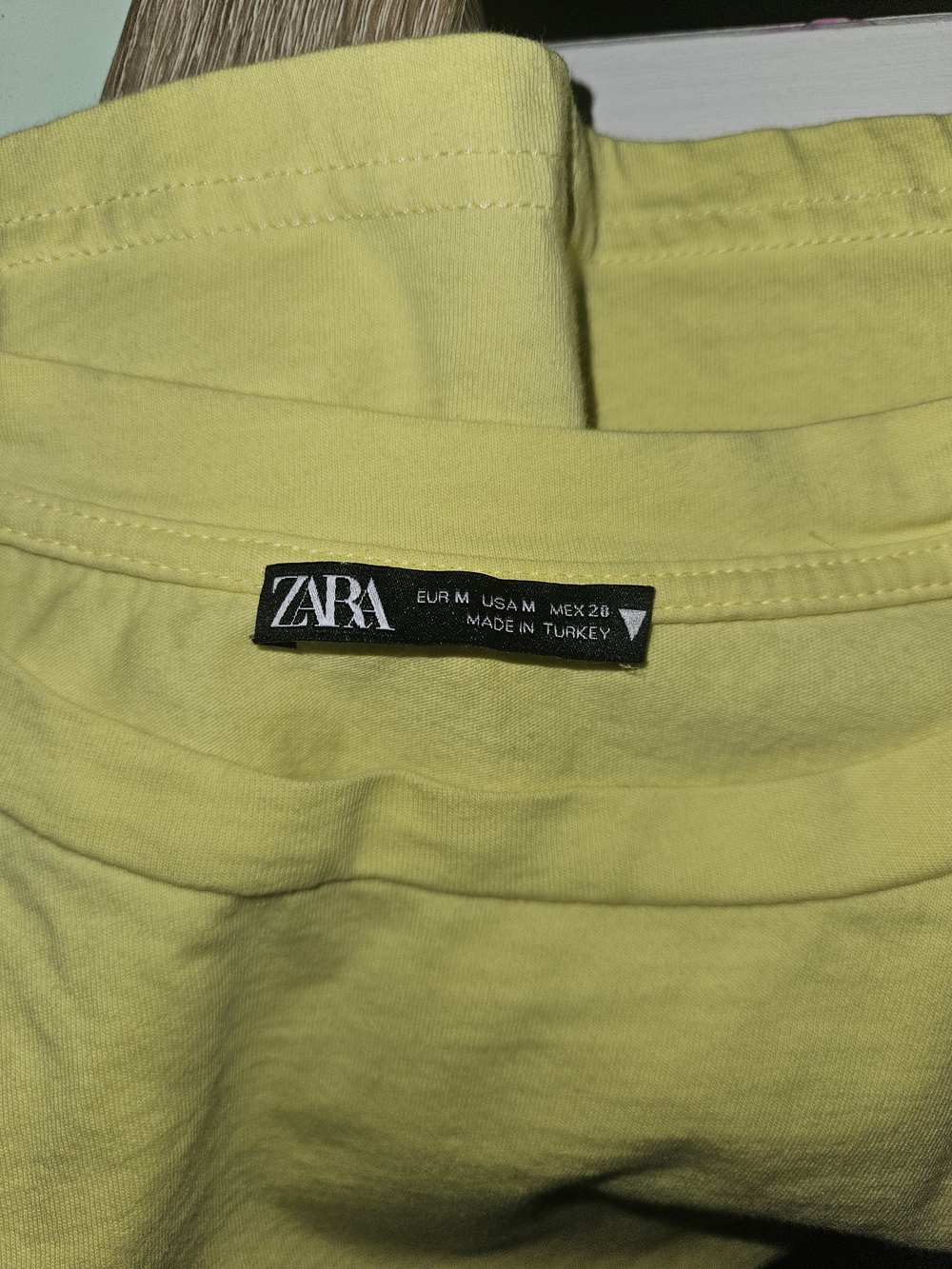 Zara Men’s Yellow Cotton Shorts - Classic Casual